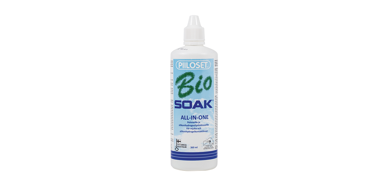 Piiloset BioSoak ® 360ml | Instrumentarium prillid ja prillipoed